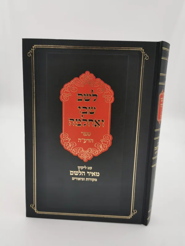 לשם שבו ואחלמה ספר הדע"ה חלק ב עם פירוש מאיר הלשם - ב כרכים