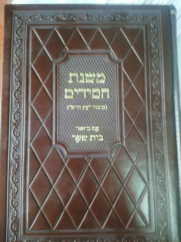 משנת חסידים (קיצור עץ חיים) עם פירוש בית שער