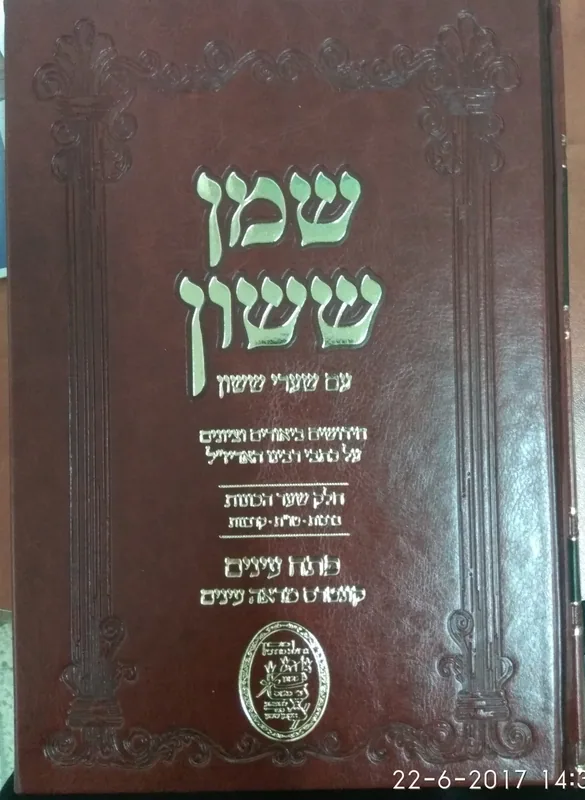 שמן ששון עם שערי ששון על שער הכוונות (חלק א')
