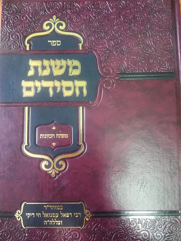 משנת חסידים