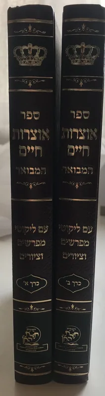 אוצרות חיים המבואר (חלק א')